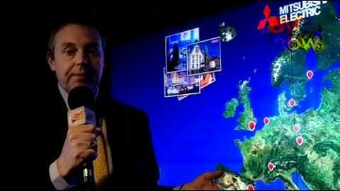 ISE 2012: Mitsubishi Shows Multi-Touch with DLP Cubes