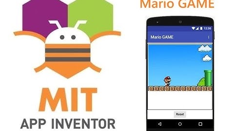 Create a Super Mario Mobile Game with MIT App Inventor