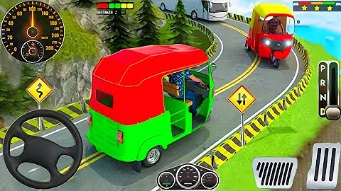 Tuk Tuk Auto Rickshaw Driving Simulator - Tuk Tuk Rickshaw Game - Android GamePlay