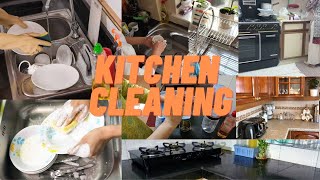 50 Minutes Daily Morning Kitchen Cleaning Routine Interesting Routine & Cleaning