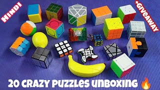 MASSIVE 20 Cubes unboxing + Giveaway | BLegend