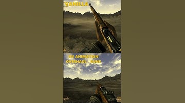 Fallout New Vegas Battle Rifle Animation Comparison : Vanilla vs Modded