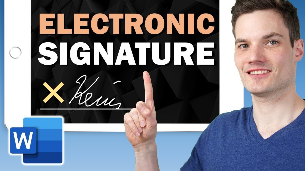 how to create a digital signature in word for free