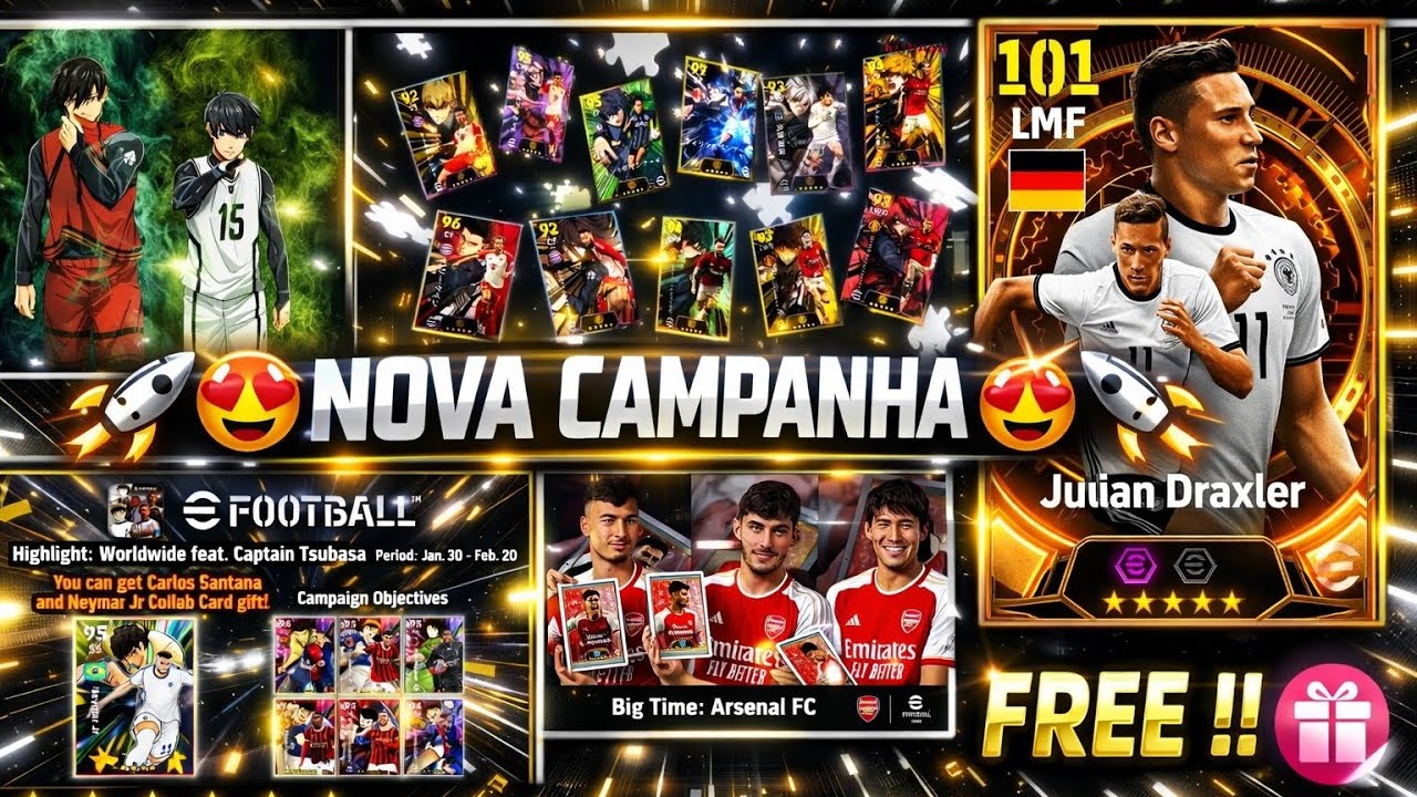 A NOVA CAMPANHA NO EFOOTBALL 2026
