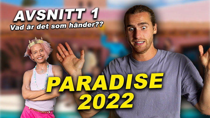 REAGERAR PÅ NYA PARADISE 2022 *Drama deluxe*