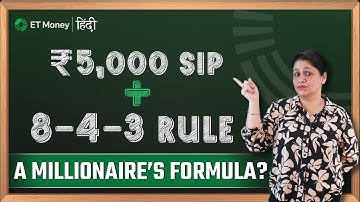 The 8-4-3 Rule: A Simple Way to Grow ₹5,000 SIP into Crores