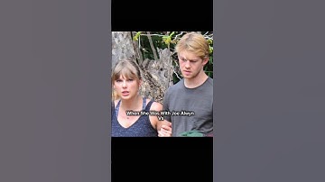 Taylor Swift With Joe Alwyn And Travis Kelce. #taylorswift #joealwyn #traviskelce #couple #shorts