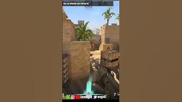 Ez 3 K on nuke 🤣🤯😎 #cs2 #csgo #cs2clips #gaming #cs2highlights #viral #shortsfeed