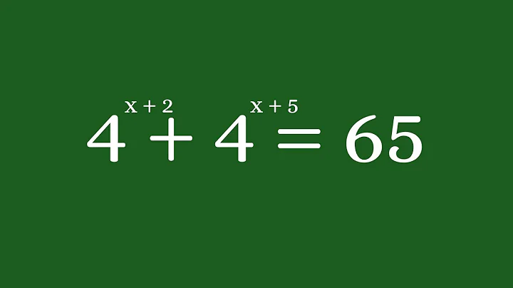 A Beautiful Exponential Equation | Can You Solve This?