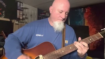 Recording King Dirty 30s 12 string lazy day blues jam ❤️