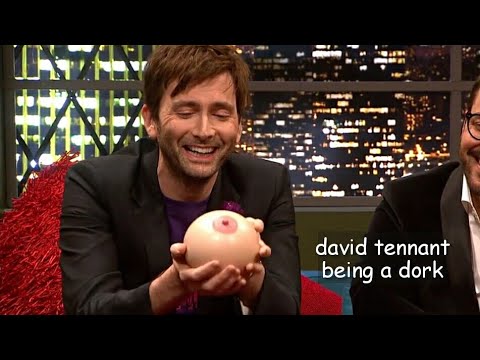 david-tennant-being-a-dork-for-12-minutes-straight