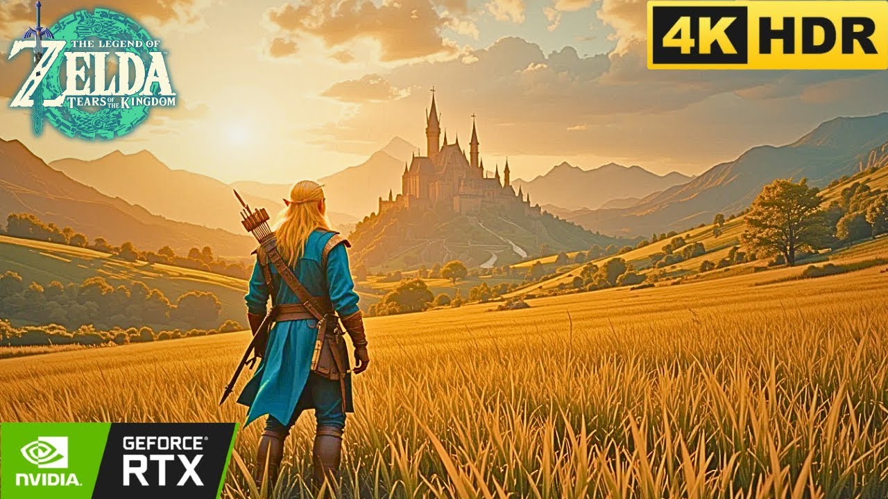 Zelda: Tears of the Kingdom - Cinematic 4K HDR Gameplay on RTX 5090 - YouTube