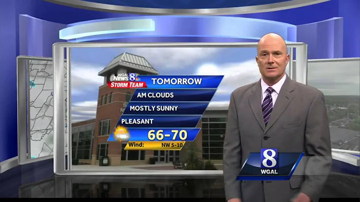 Joe Calhoun's forecast: Stray showers tonight
