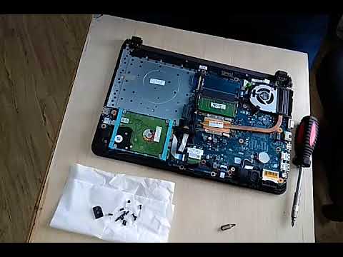 How to changed HP 240 G5 Notebook Laptop Hard disk, RAM, and Motherboard