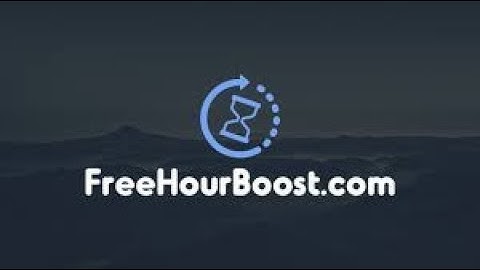 How to Boost your Steam Hours Automaticly with FREEHOURBOOST.com in 2021 100% safe