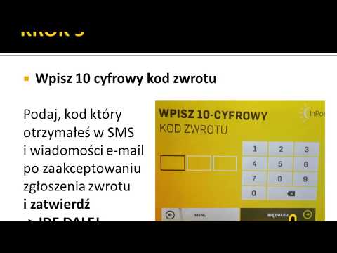 Wideo: Jak Dokonać Zwrotu