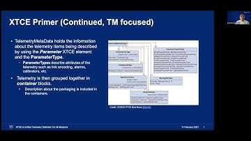 FSW 2021: XTCE and Unified Telemetry Definition for All Missions - Zahscha Gonzalez-Medley