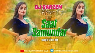 Dj Sarzen Odisha Motta Mela Compition Song || Saath Samundar Par (Unique Style Mix) Dj Siday Remix