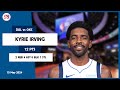 Kyrie irving 12 pts 2 reb 4 ast 0 blk 1 stl  vs okc 15 may 2324 dal player highlights