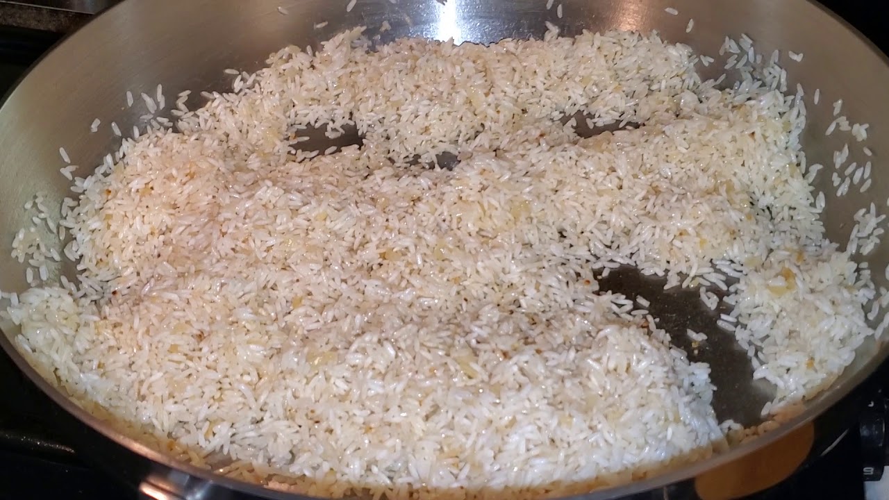 Arroz Blanco con Elote en paellera Royal Prestige - YouTube