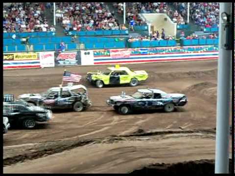 Heat 1 Open Class Demolition Derby San Diego County Fair