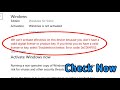 How to Fix we can't activate windows on this device as we can't connect to your organization