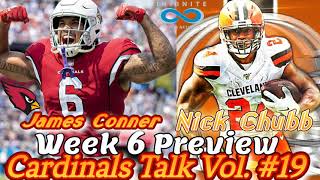 Cardinals Talk Vol. #19 Arizona Cardinals vs. Cleveland Browns...Week 6 Preview