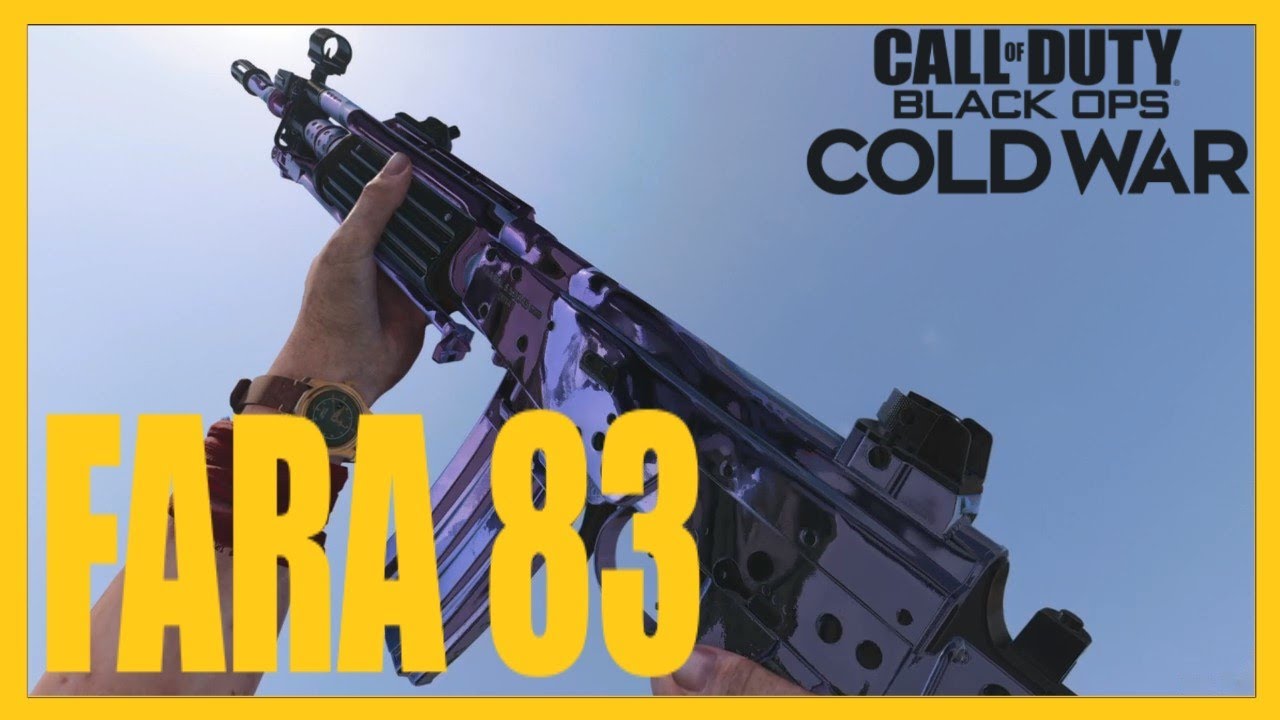 Fara 83 in Gold, Diamond and DM Ultra  | Black Ops Cold War
