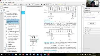 internal loading and shear & moment function of beam