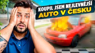 KOUPIL JSEM NEJLEVNĚJŠÍ AUTO V ČESKU !!! - VLOG 43