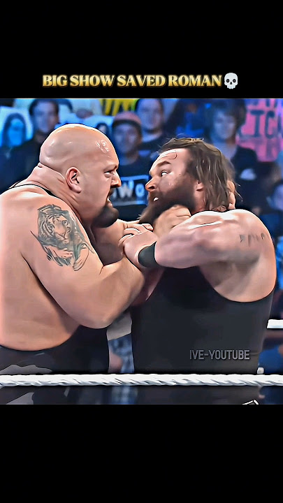 Big Show Saved Roman Reigns from Wyatt Family 💀🫂 #shorts