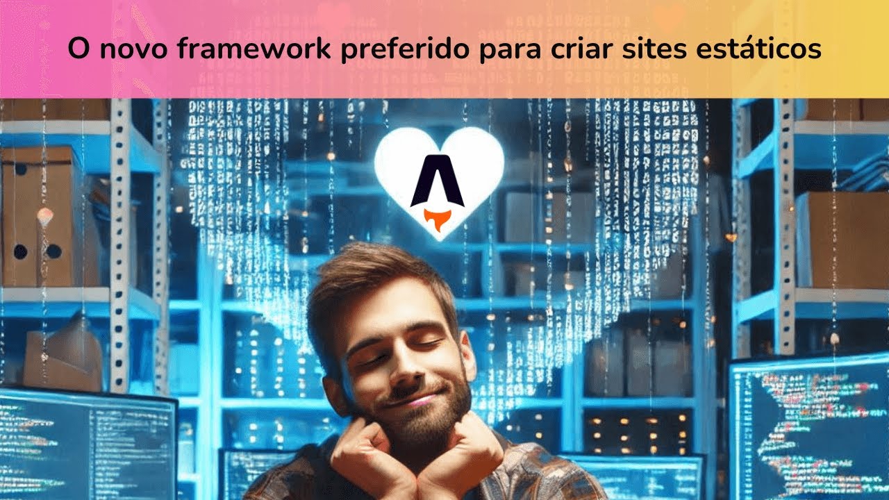 Astro o novo framework preferido para eu criar sites estáticos - YouTube