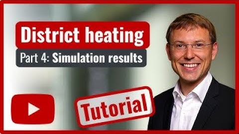 District heating planning: 4. Simulation results