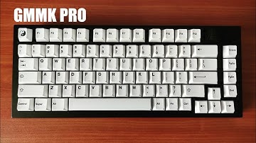 Glorious GMMK Pro | Gateron Black Ink V2 | PBT Cherry Profile Keycaps - Sound Test