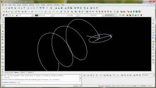 CMS IntelliCAD helical extrude