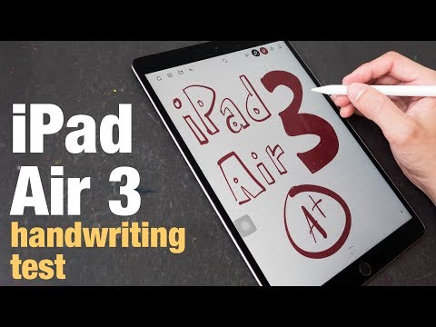 iPad Air 3 handwriting  amp  note taking test