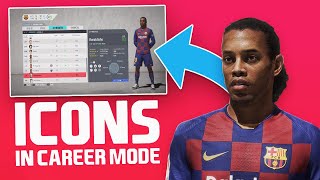 Using FIFA 20 Icons in Career Mode!