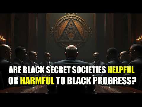 Are Black Secret Societies Helpful or Harmful To Black Progress?