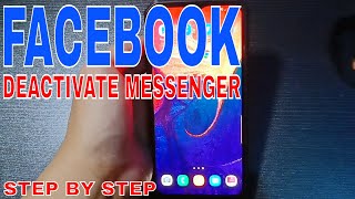 ✅ How To Deactivate Facebook Messenger 🔴 screenshot 5