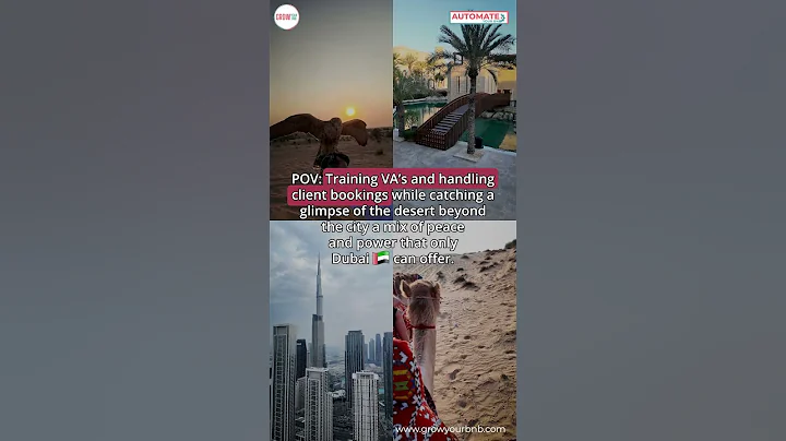 Training VAs and Booking Clients in Dubai, with a Peaceful Desert View