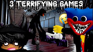 3 TERRIFYING GAMES THAT MADE ME CRY (not really)