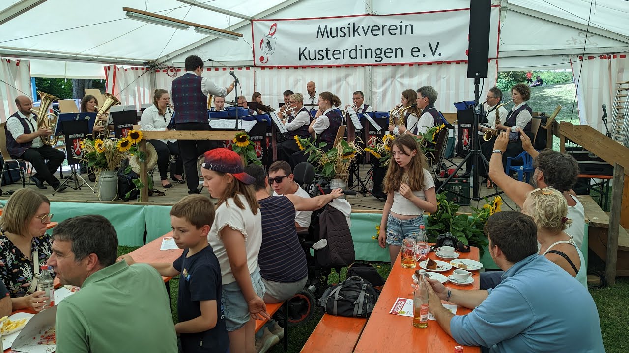 Auf der Vogelwiese | MV Kirchentellinsfurt beim MV Kusterdingen