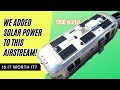 Airstream SOLAR POWER INSTALL! (Lithium Batteries, Solar Panels Off Grid)