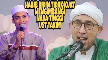 Habib bidin tidak kuat mengimbangi nada tinggi ustadz takim
