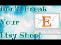 Avoid This Common Etsy Mistake!