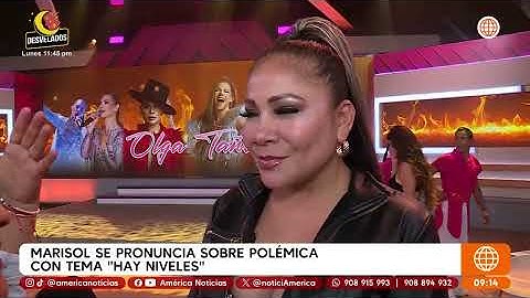 Marisol talks about controversy with ‘Hay Niveles’ topic | América Espectáculos (TODAY)