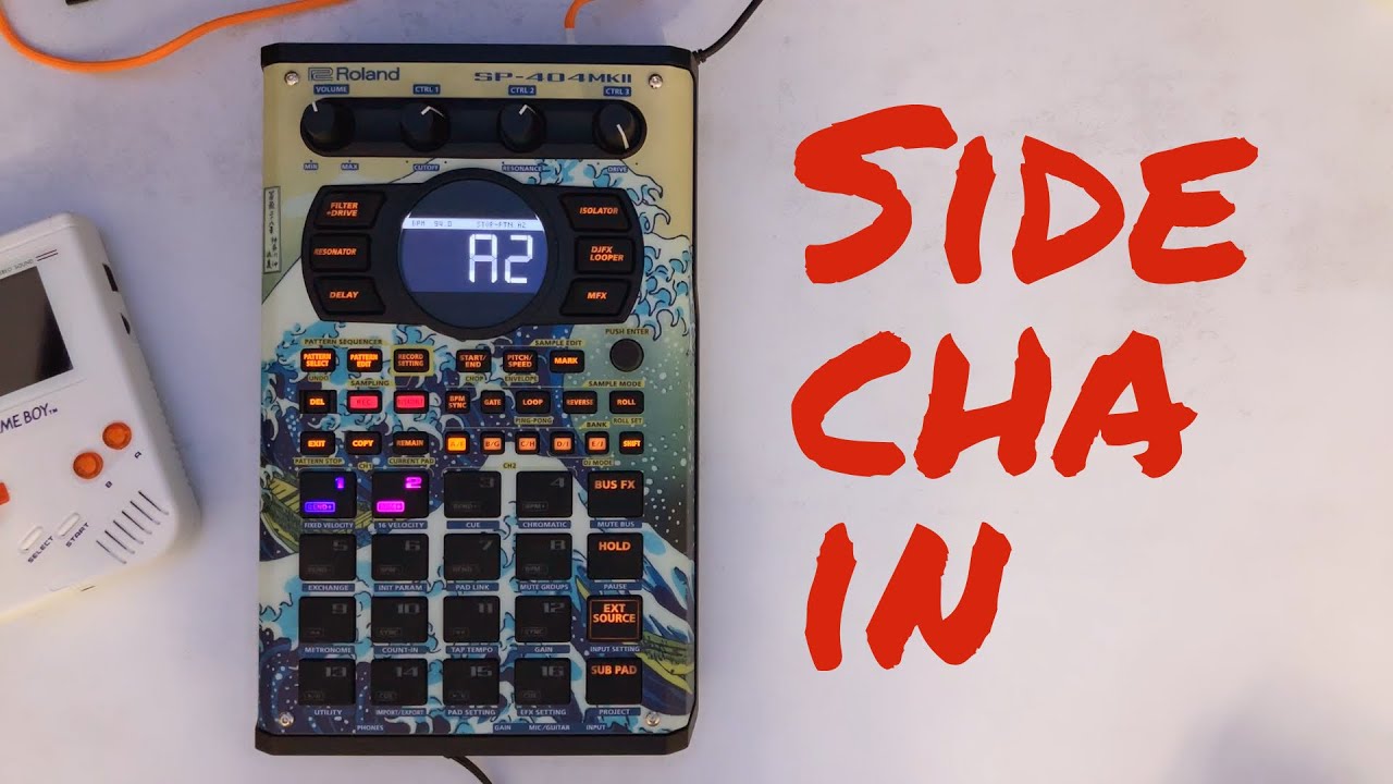 その他 SPACE COMMANDO MS 404 Top Secret SP-404 MK2 Faux Sidechain Tech - YouTube