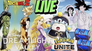 Goku Vs Cell Ep 14 - DBZ Kakarot - Super Snorlax - Pokemon Unite - Blue Chests \&  Rapunzel - DDV