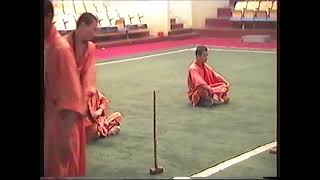 Shaolin Monks with Yin Qigong in Shaolin Temple filmed by GM Walter Toch