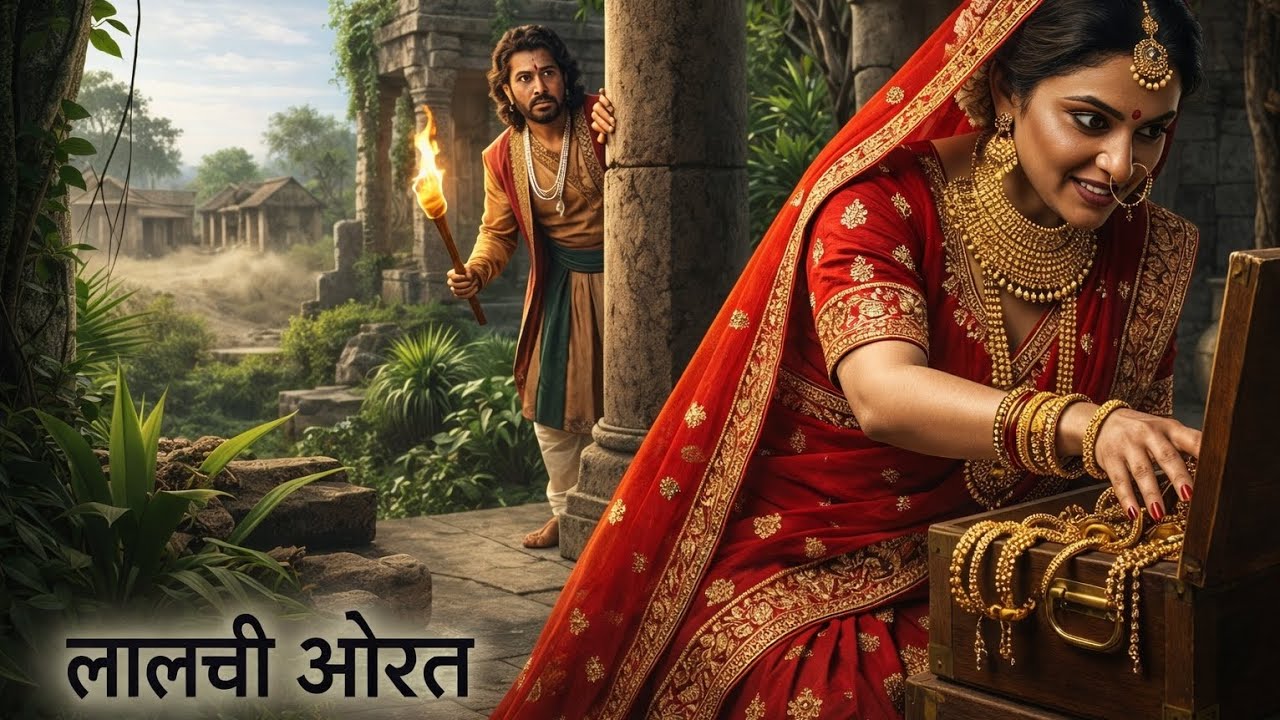 लालची रानी और गुप्त खज़ाना | Moral story | Princess Story | Adventure Story | Hindi Kahani | 